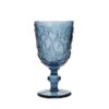 verre a pied bleu